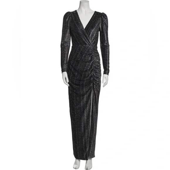 Monique Lhuillier | Dresses | Ml Monique Lhuillier Vneck Ling Dress |  Poshmark